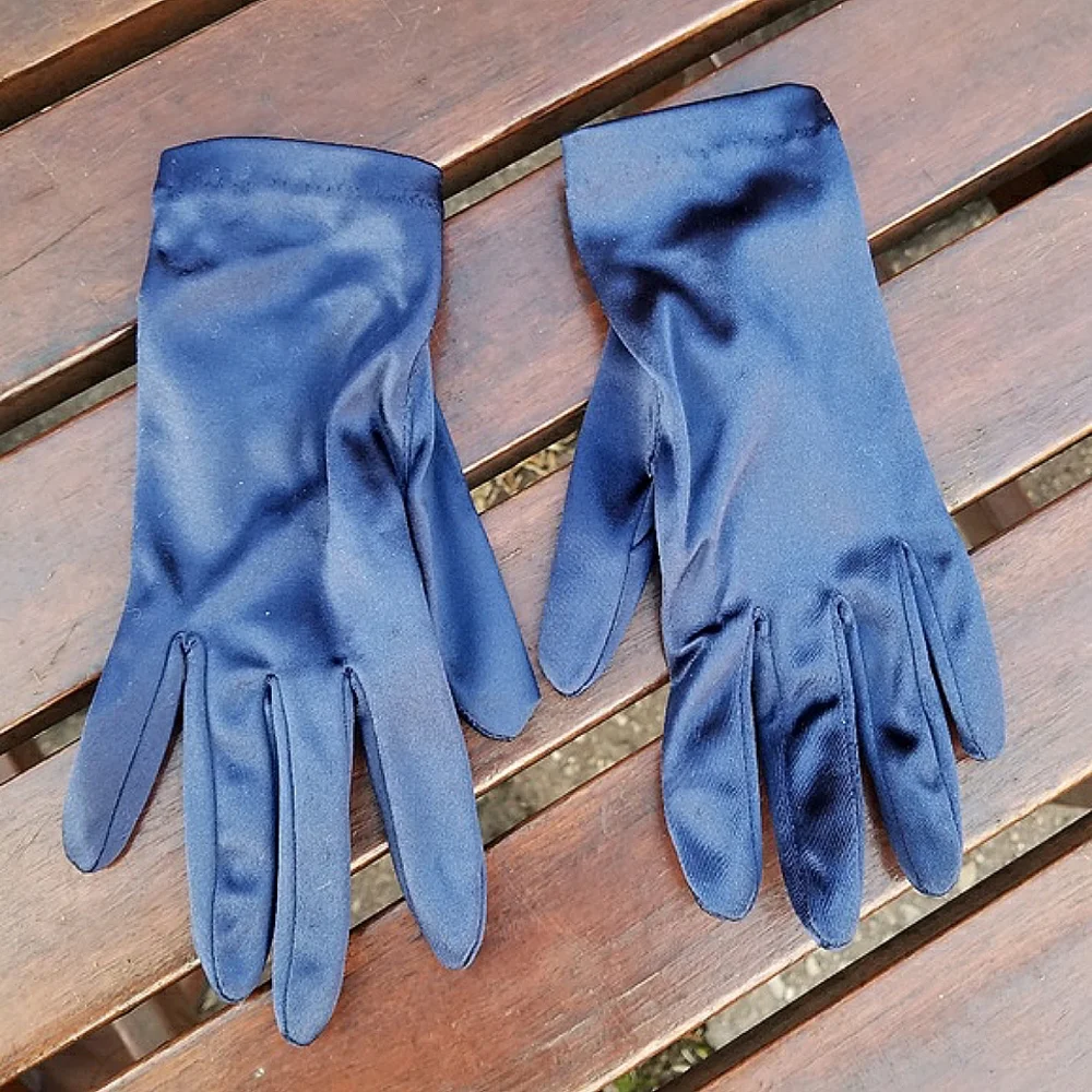 Satin Gloves Vintage OS